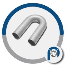 SS 310 180 deg pipe bend