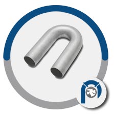 SS 317l 180 deg pipe bend