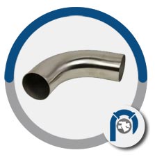 SS 317l 2.5D pipe bend