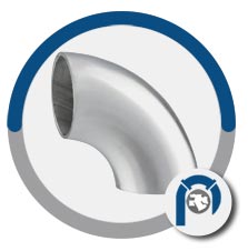 SS 347 long radius elbow