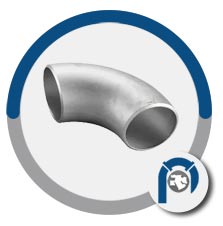 Stainless steel 317l 90 deg long radius elbow