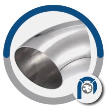 Stainless Steel 347 45 deg elbow