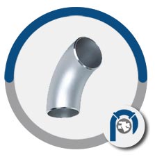 Stainless Steel 347H 90 Deg Long Radius Elbow