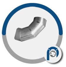 Type 321 stainless steel mitered pipe bend Type 321 stainless steel mitered pipe bend