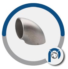 UNS N08904 45 deg long radius elbow