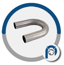 UNS S34709 180 Deg Pipe Bend