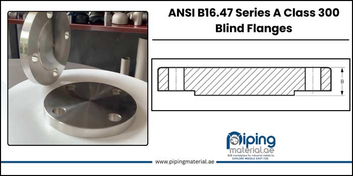 ANSI B16.47 Series A Class 300 Blind Flanges ANSI B16.47 Series A Class 300 Blind Flanges