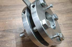 ASME B16.36 Cl 1500 Ring Type Joint SS 304L Orifice Blind Flange