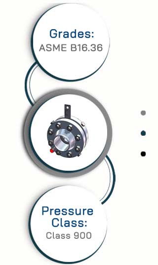 ASME B16.36 Class 900 RTJ Orifice Flange Specification
