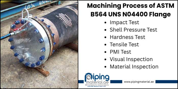 ASME SB564 UNS N04400 Flange Testing ASME SB564 UNS N04400 Flange Testing