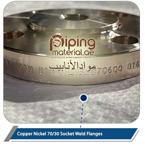 Copper Nickel 70/30 Socket Weld Flanges