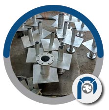 F316ti stainless steel puddle flange F316ti stainless steel puddle flange