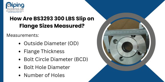 How Are BS3293 300 LBS Slip on Flange Sizes Measured? How Are BS3293 300 LBS Slip on Flange Sizes Measured?