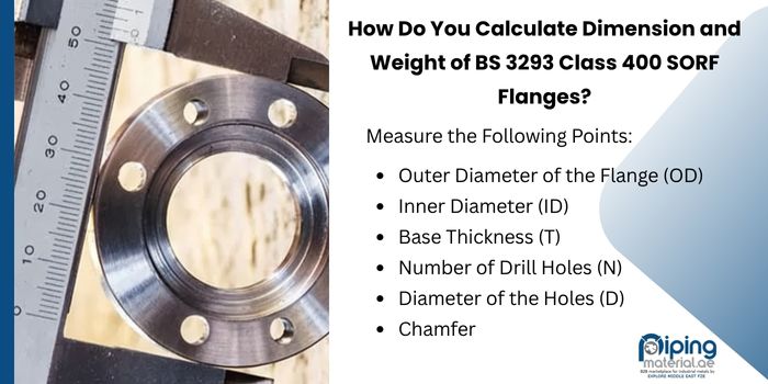 How Do You Calculate Dimension and Weight of BS 3293 Class 400 SORF Flanges? How Do You Calculate Dimension and Weight of BS 3293 Class 400 SORF Flanges?