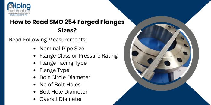 How to Read SMO 254 Forged Flanges Sizes? How to Read SMO 254 Forged Flanges Sizes?