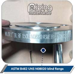 ASTM B462 UNS N08020 Blind Flange