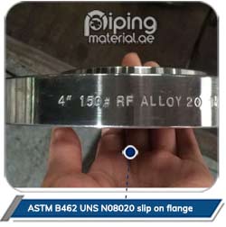 ASTM B462 UNS N08020 Slip on Flange