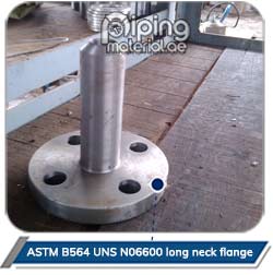 ASTM B564M UNS N06600 long neck flange ASTM B564M UNS N06600 long neck flange