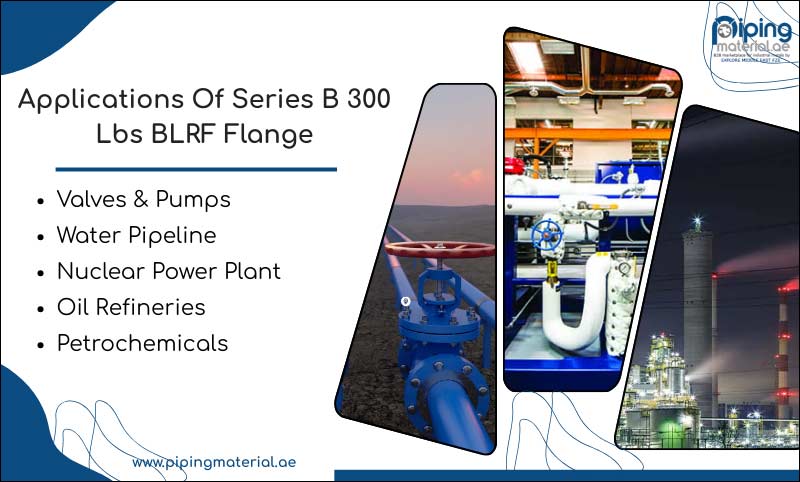 Applications Of Series B 300 Lbs BLRF Flange