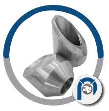 317L SS Threaded 90 Elbow Outlet