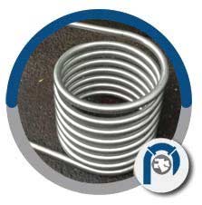 ASTM A213 TP316L Coiled Heat Exchanger