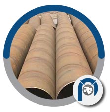 ASTM B517 gr.UNS N06600 SAW pipe 