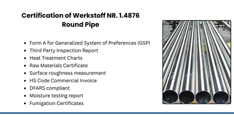certification-of-werkstoff-nr.-1.4876-round-pipe