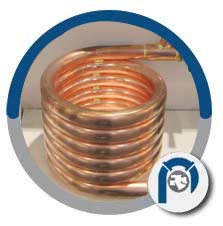 Cu Ni 70/30 Coiled Heat Exchanger