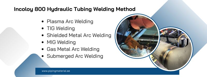 Incoloy 800 Hydraulic Tubing Welding Method