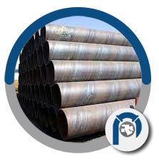 Low carbon steel SSAW pipes