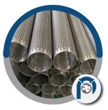SS 304 Perforated Round Tubing