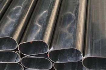 Stainless Steel 347 Oval Pipe