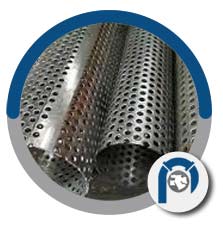 SUS347H Stainless Steel Perforated Tube SUS347H Stainless Steel Perforated Tube
