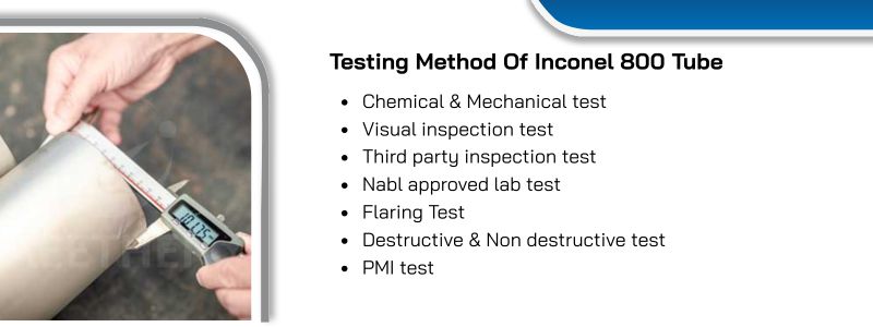 Testing Method Of Inconel 800 Tube 