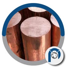 2.0872 Copper Nickel Peeled Round Bars 