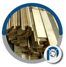 Dark Bronze Anodized Aluminum Flat Bar 