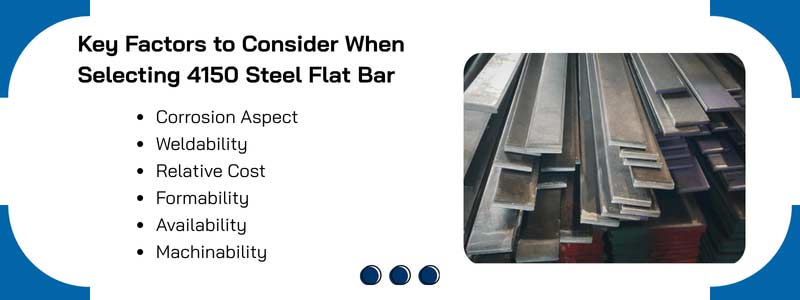 Key Factors to Consider When Selecting 4150 Steel Flat Bar