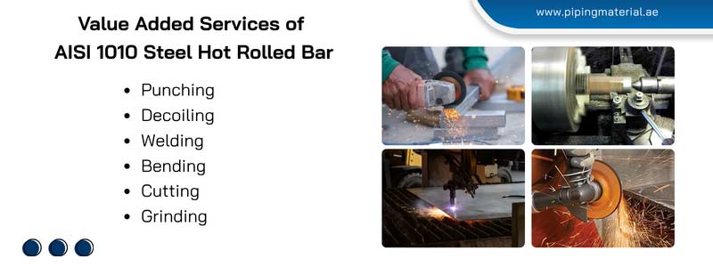 Value Added Services of AISI 1010 Steel Hot Rolled Bar