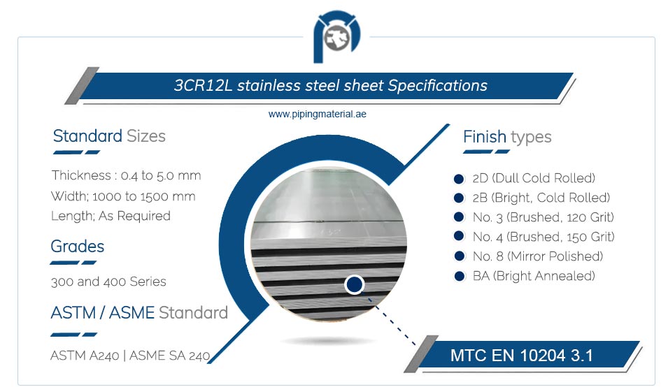 3cr12l stainless steel sheet specification 3cr12l stainless steel sheet specification
