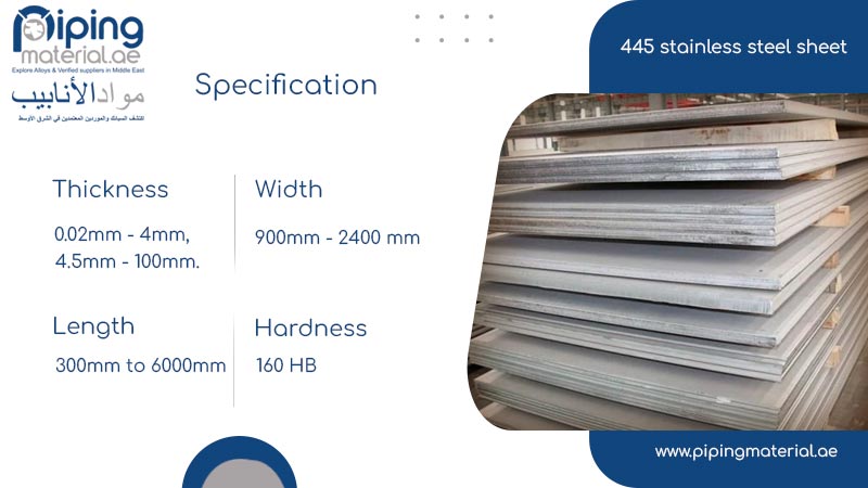 445 stainless steel sheet 445 stainless steel sheet
