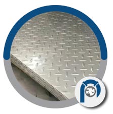 AISI 304J1 chequered plate AISI 304J1 chequered plate