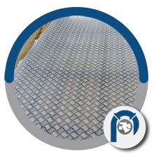 Aluminium 7075 T6 Chequered Plate
