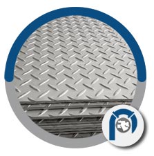 ASTM A240 Type 430NB Chequered Plate