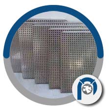 ASTM A240 UNS S31254 perforated sheet