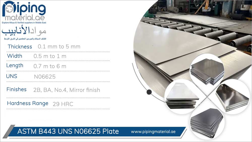 ASTM B443 UNS N06625 Plate ASTM B443 UNS N06625 Plate