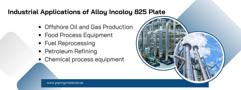 Industrial Applications of Alloy Incoloy 825 Plate