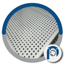 SS 304Cu perforated sheet SS 304Cu perforated sheet