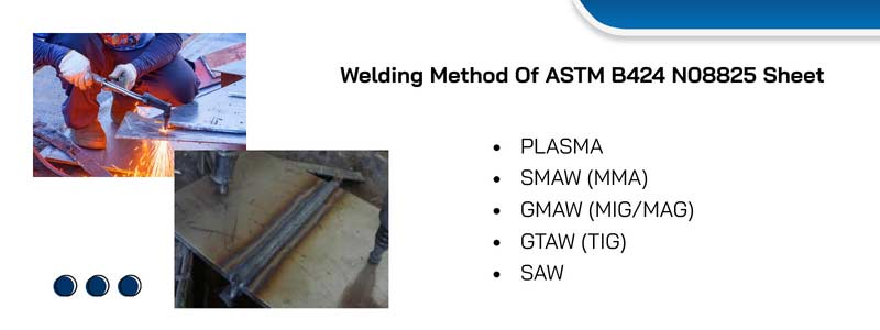aaa Welding Method Of ASTM B424 N08825 Sheet