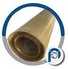 Satin Brass Twill Weave Mesh Satin Brass Twill Weave Mesh