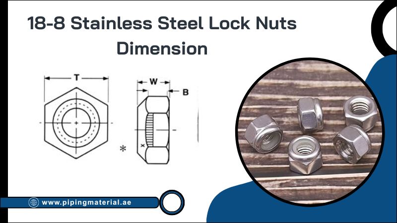 18-8 Stainless Steel Lock Nuts Dimensions 18-8 Stainless Steel Lock Nuts Dimensions